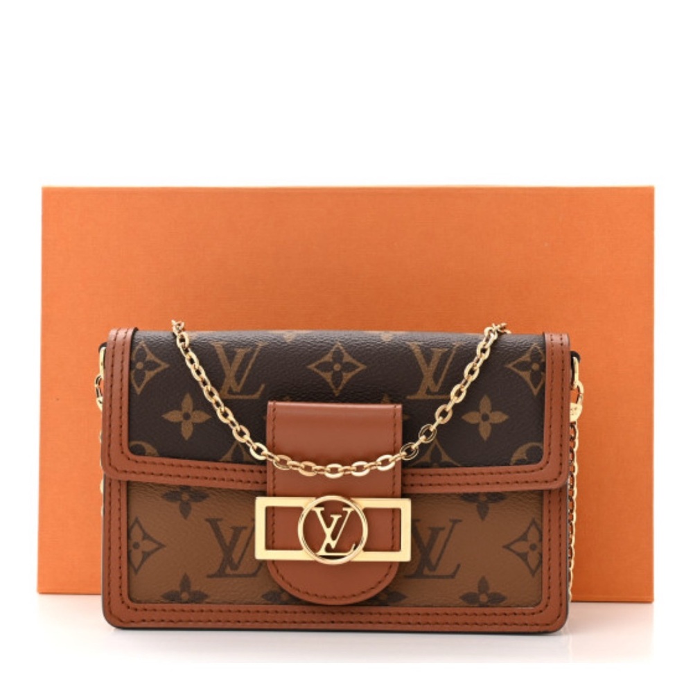 Louis Vuitton NEW Reverse Monogram Dauphine Crossbody $2610 Retail